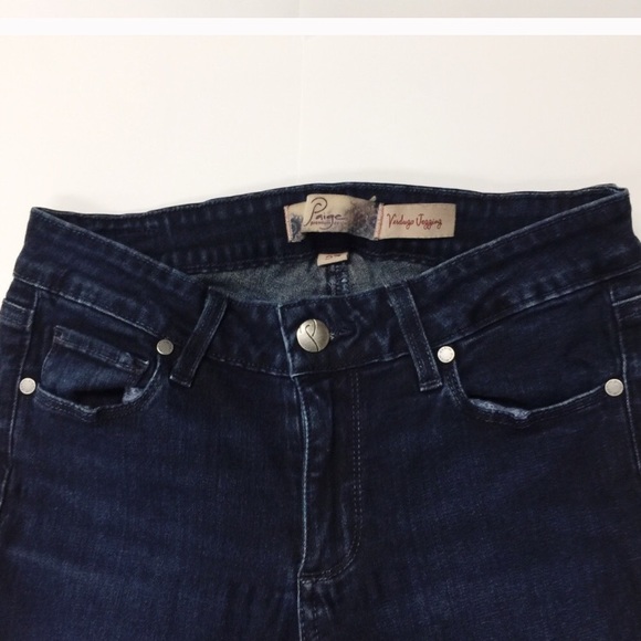 PAIGE Dark Wash Jeggings - Picture 4 of 6